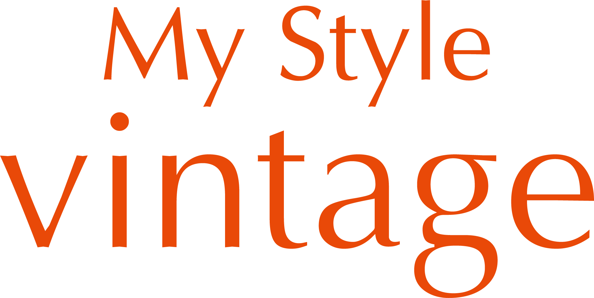 My Style vintageロゴ